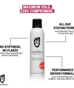 Fixativ Slick Gorilla Hairspray | Finishing Spray 200ml - imagine 5