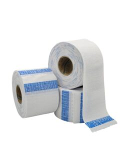 Gulere frizerie MFY, Set 5 role x 100 buc, alb - imagine 3