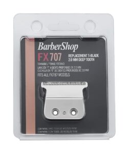 Lama / Cutit pentru masina de contur Barbershop PRO compatibila Babyliss Skeleton FX707 2.0mm Deep Tooth Silver