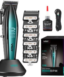Mașină de tuns VGR V-270 Clipper 9000 RPM, negru - imagine 2