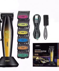 Mașină de tuns VGR V-270 Clipper 9000 RPM, gold - imagine 2