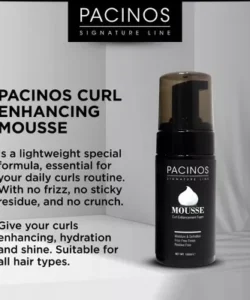 Mousse pentru parul ondulat si cret Pacinos Curl Mousse 100ml - imagine 5