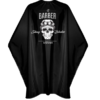 Pelerina frizerie Marmara Barber Cape Skull Black