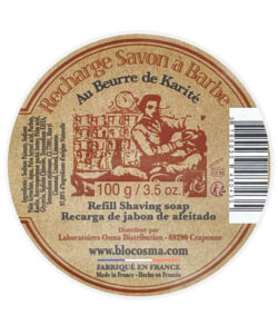 Rezerva Sapun de Barbierit Osma cu Unt de Shea si Kaolin 100g