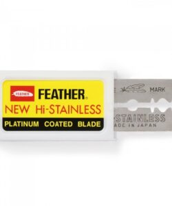 Rezerve lame de ras Feather 81-S set 10 buc - imagine 2