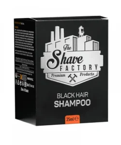 Sampon Colorant Negru The Shave Factory Black Hair Shampoo 10 x 25ml - imagine 9