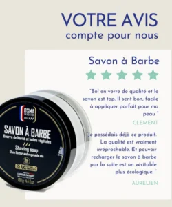 Sapun de Barbierit Osma Tradition in Bol de Sticla 130g - imagine 3