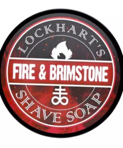 Sapun de barbierit Lockhart's Fire & Brimstone Shave Soap 113g