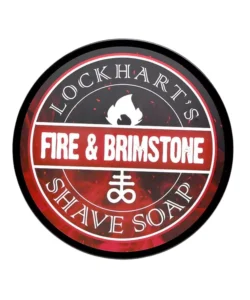 Sapun de barbierit Lockhart's Fire & Brimstone Shave Soap 113g - imagine 4