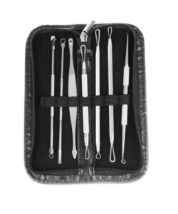 Kit Profesional Extractie Puncte Negre & Acnee | Set 7 Instrumente - imagine 2