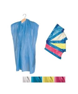 Pelerine de unică folosință ROIAL pentru coafor, albastre, 85x108 cm, set 30 buc. - imagine 3