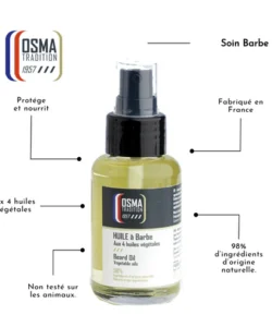 Alternative view of Ulei de Barba Osma Tradition Natural 50ml