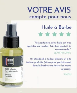 Ulei de Barba Osma Tradition Natural 50ml - imagine 3