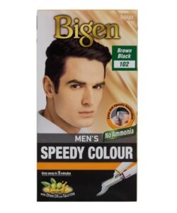Vopsea de Par Bigen B102 Negru Castaniu 80ml
