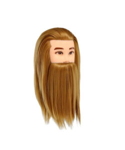 Alternative view of Cap Manechin Barbat cu Barba blond inchis+ Suport de Prindere