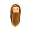 Cap Manechin Barbat cu Barba blond inchis+ Suport de Prindere