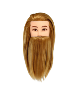 Cap Manechin Barbat cu Barba blond inchis+ Suport de Prindere
