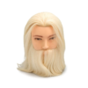 Cap Manechin Barbat cu Barba, Blond + Suport de Prindere