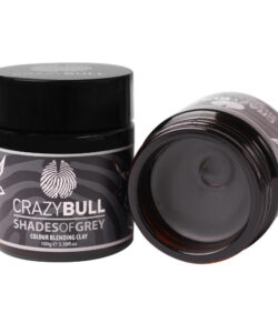 Ceara de par colorata Crazy Bull Shades of Grey Clay 100ml - imagine 2