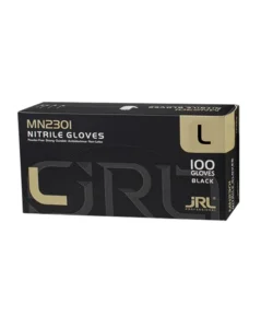 Manusi nitril – JRL – Negre – L – 100buc