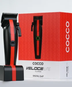 Masina de tuns Cocco Veloce Lite black/red - imagine 11