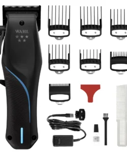 Set Wahl Vapor + Hi-Viz, mașină de tuns și aparat de contur, negru/argintiu - imagine 4