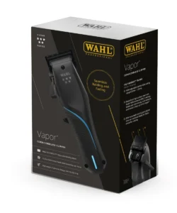 Alternative view of Set Wahl Vapor + Hi-Viz, mașină de tuns și aparat de contur, negru/argintiu