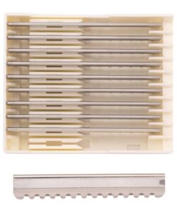 Set lame pentru brici de texturat Iron King 10 buc