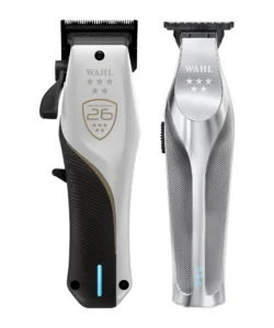 Set Wahl mașină de tuns Vapor CE, aparat de contur HI-VIZ, negru/argintiu